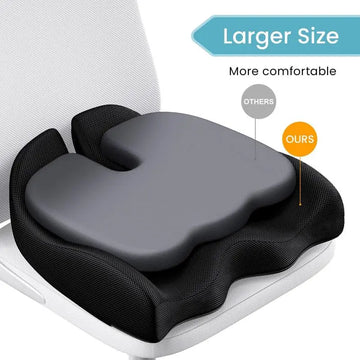 Universal Car Seat Cushion | Hip Support Cushion | U Shape | Memory Foam